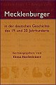 Mecklenburger in der deutschen Geschichte des 19. und 20. Jahrhunderts (Buch)